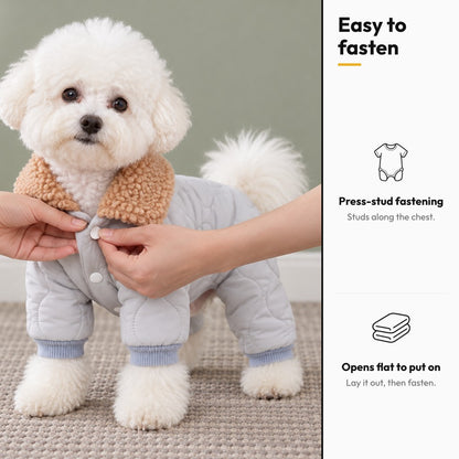 Snug Trail padded dog jacket – Easy to fasten
