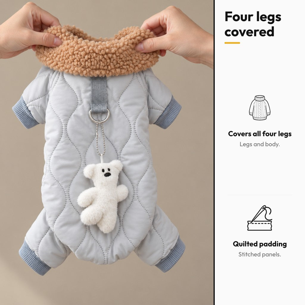 Snug Trail padded dog jacket – Four legs covered