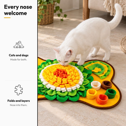 Bone-shaped snuffle mat – Every nose welcome