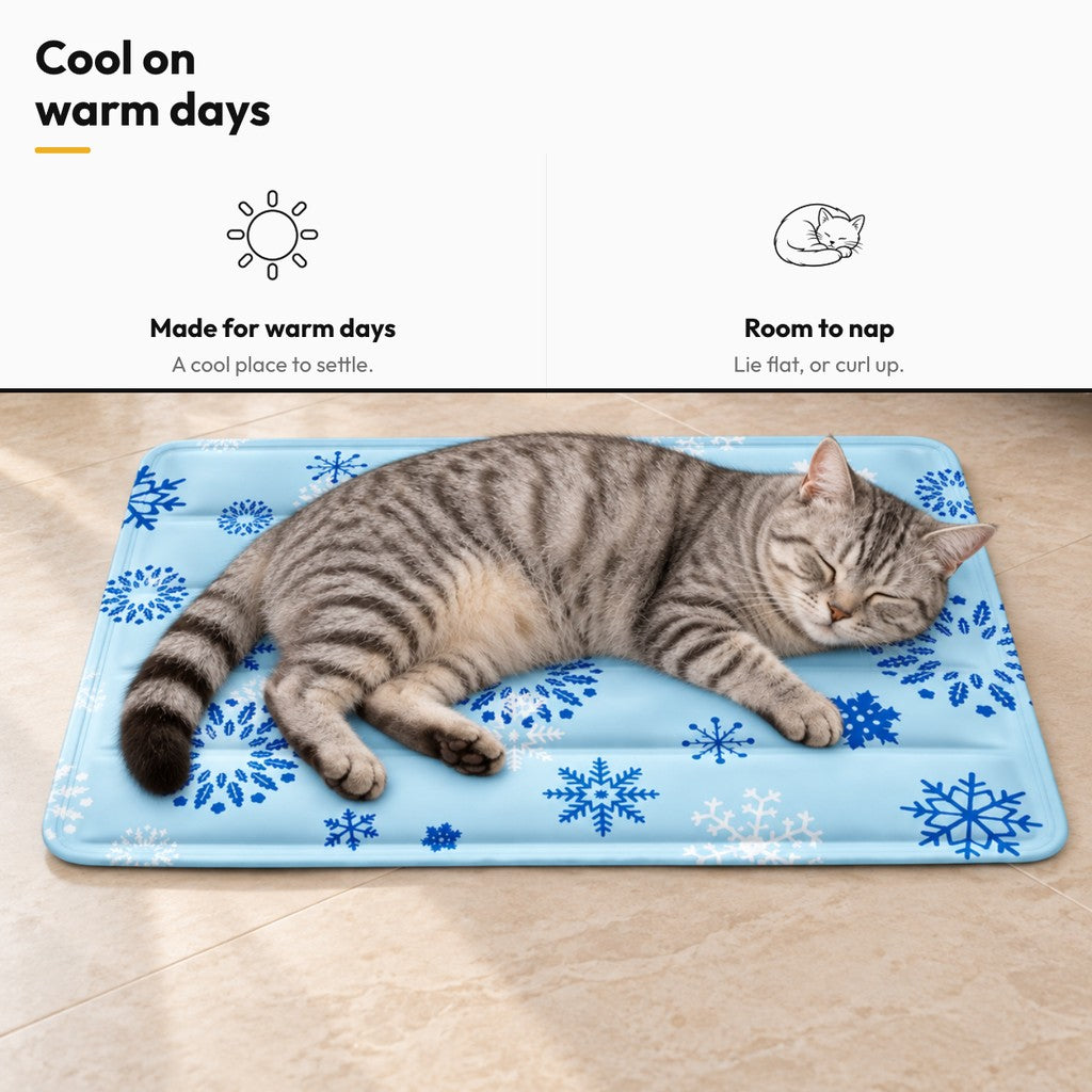 Lazy Day gel pet mat – Cool on warm days