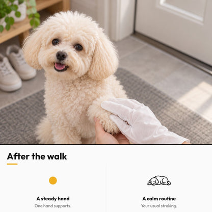 Pat & Clean – After the walk