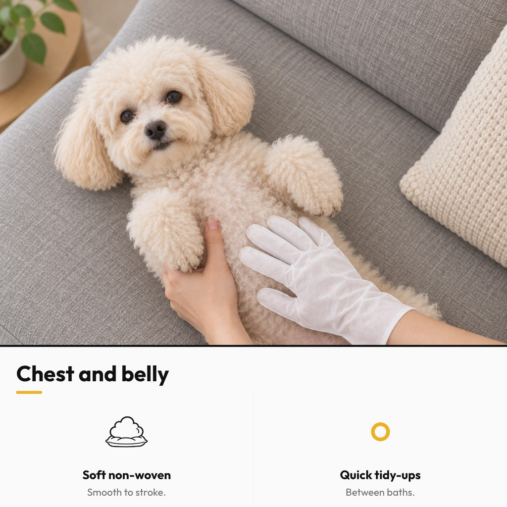 Pat & Clean – Chest and belly