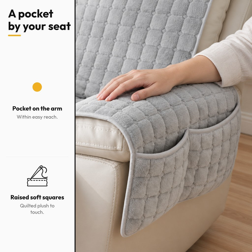 Couch Cuddle – A pocket by your seat