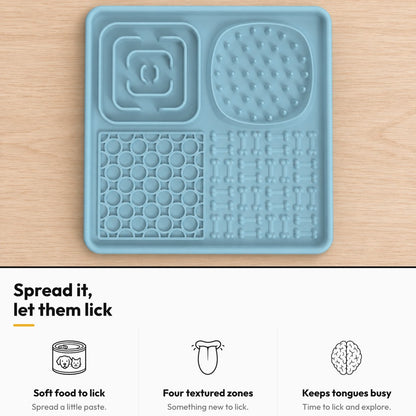 Silicone lick mat – Spread it, let them lick