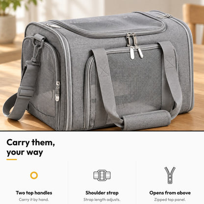Pet carrier bag – Carry them, your way
