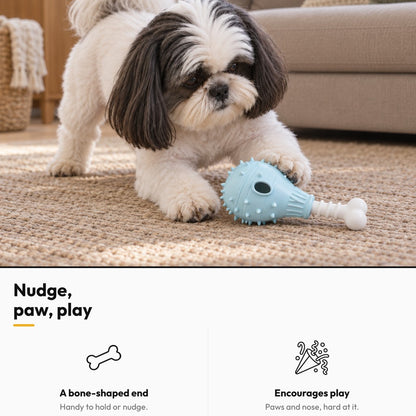 Drumstick Treat-Dispensing Toy for Dogs – Nudge, paw, play