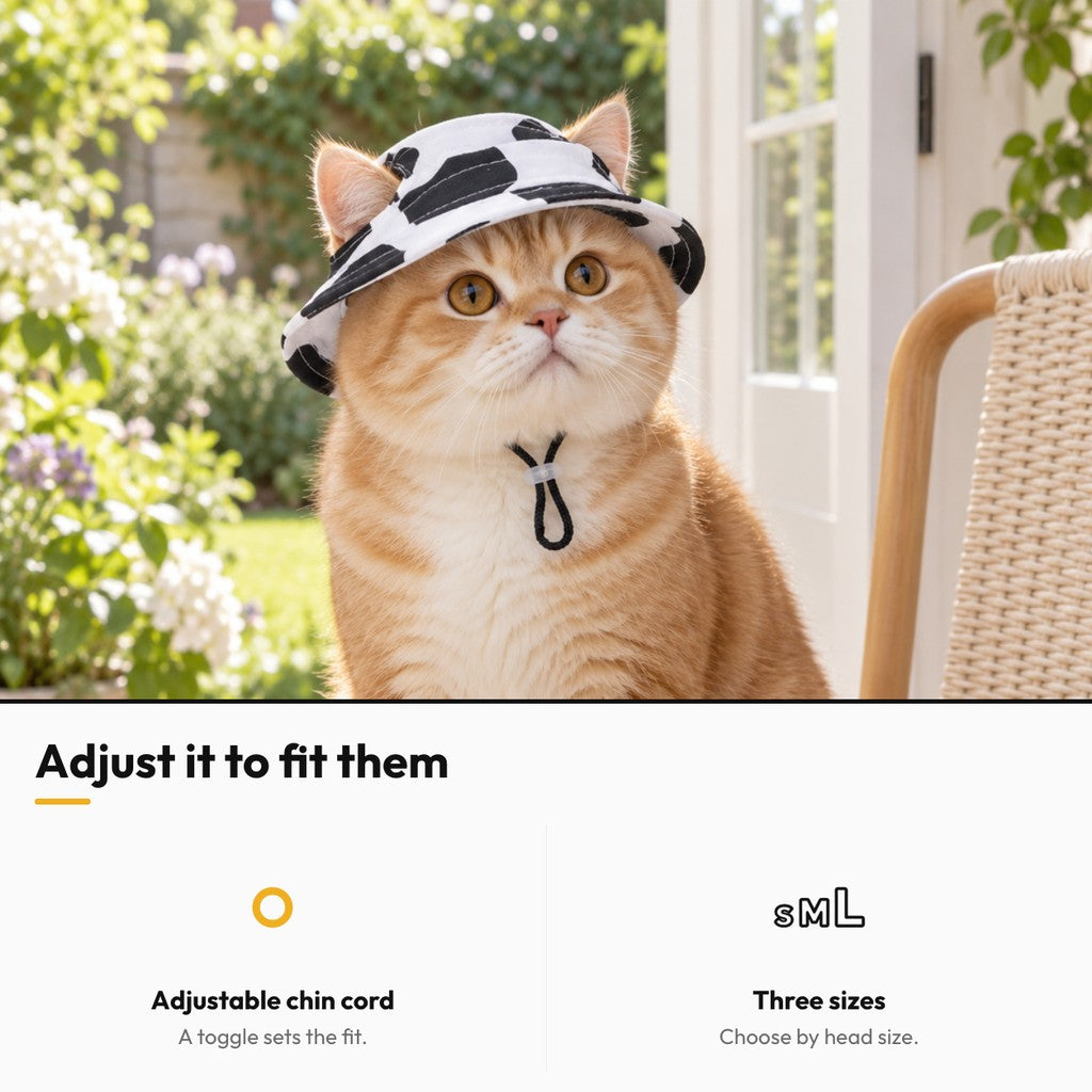 Pup Brim – Adjust it to fit them