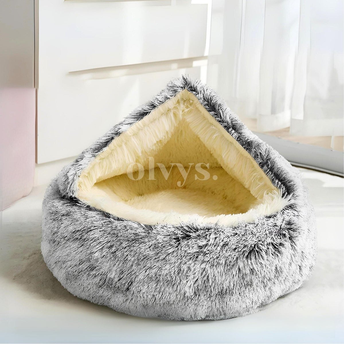 Cocoon Bed — Hooded and Warm