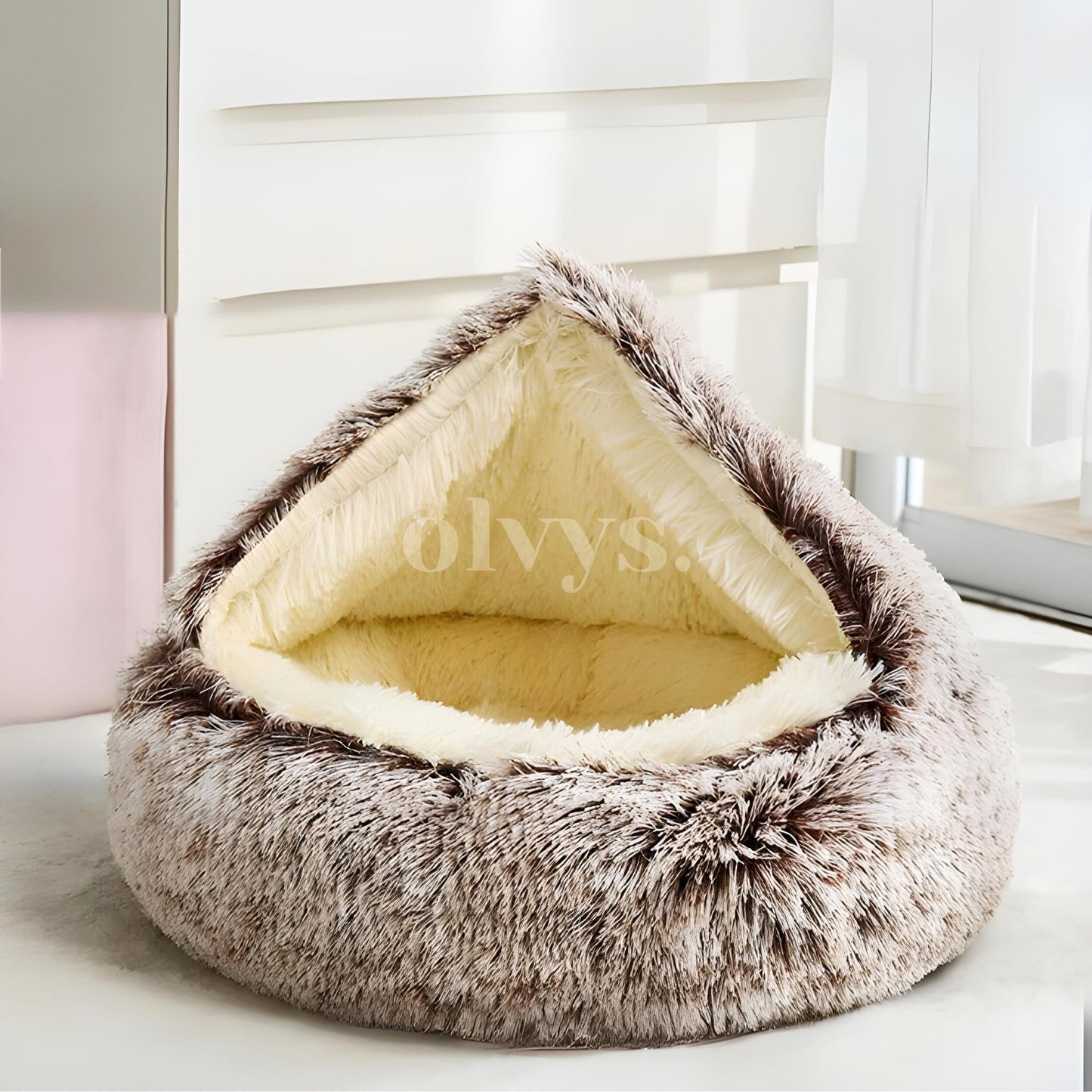 Cocoon Bed — Hooded and Warm