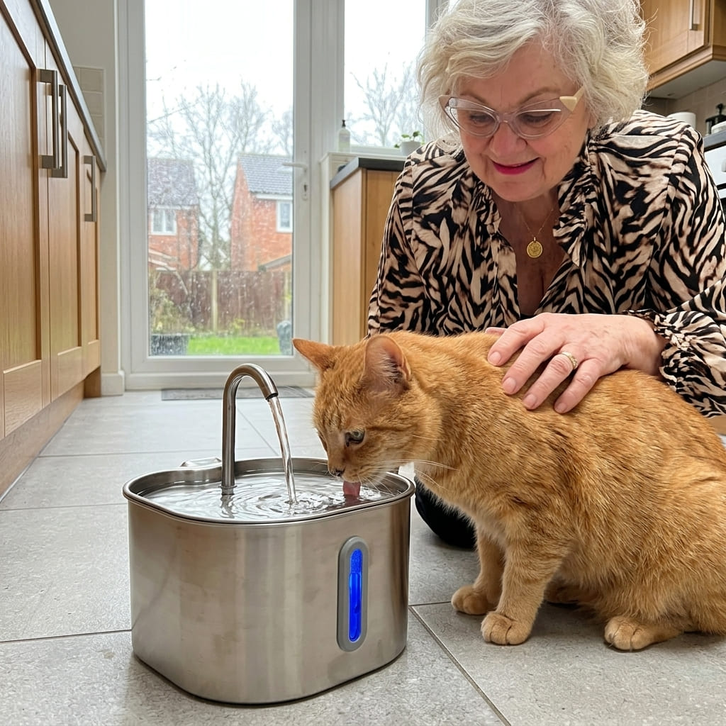KittySip Cat Water Fountain