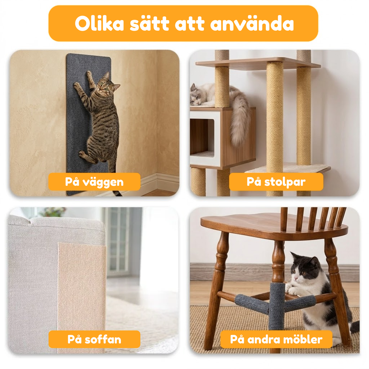 Stick-On Sofa Scratch Panel