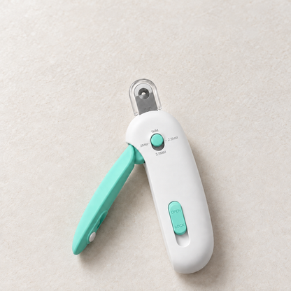 Gentle-Guard Adjustable Nail Clipper — the adjustable guard mechanism