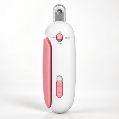 Gentle-Guard Adjustable Nail Clipper in Pink