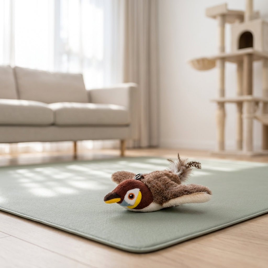 Flutter Bird — the bird in a living room