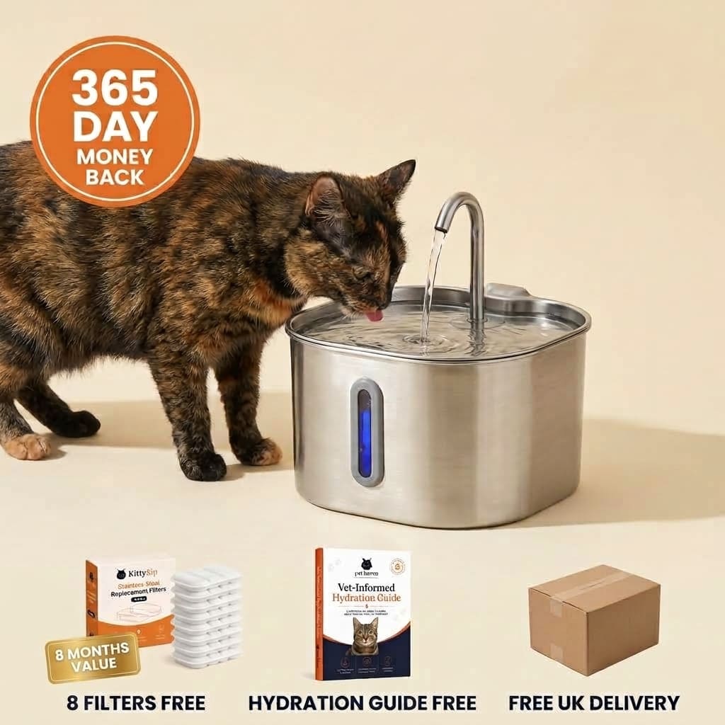 KittySip Cat Water Fountain