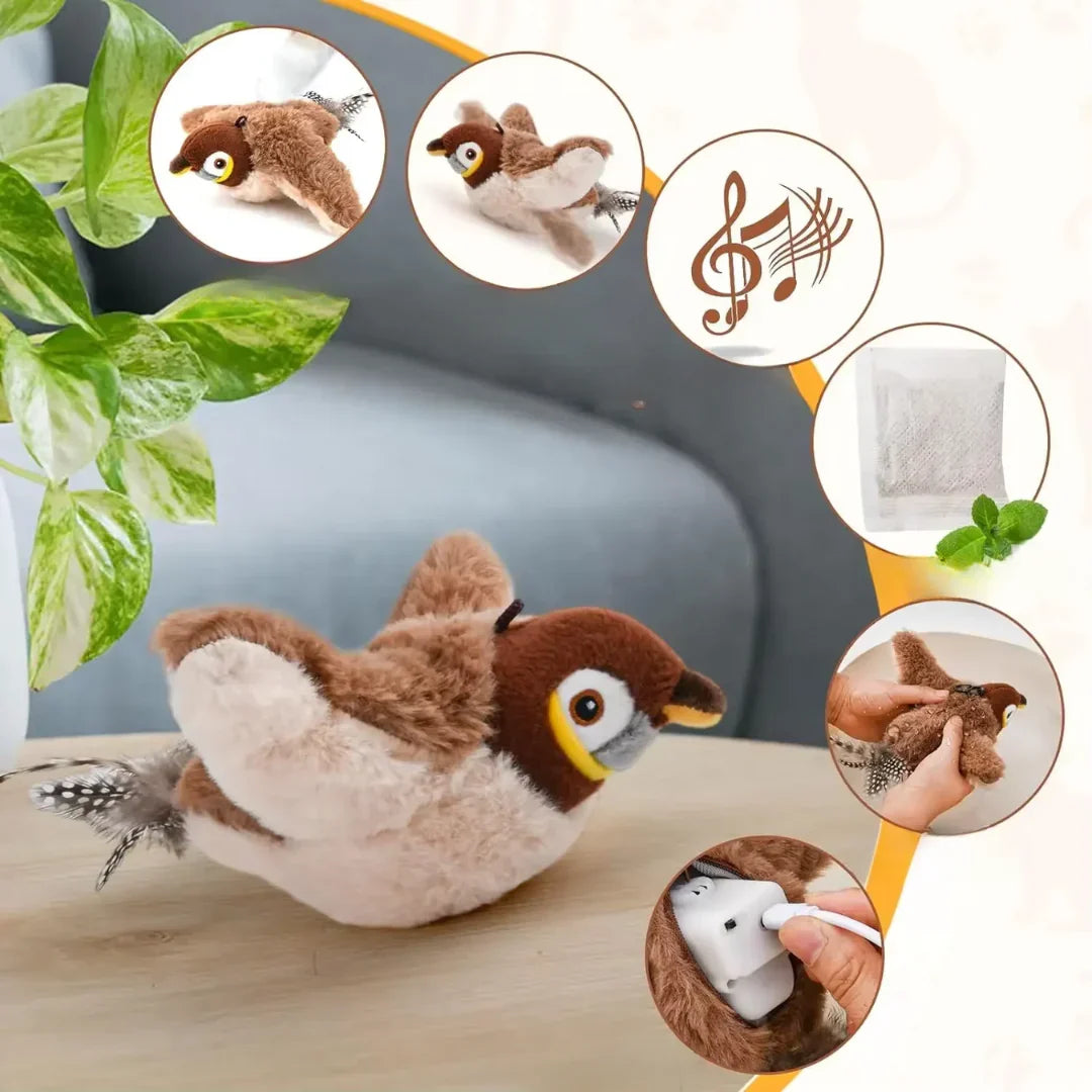 Flutter Bird — Rechargeable Cat Toy