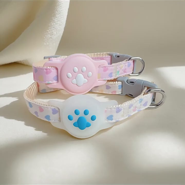 Airtag holders on collars
